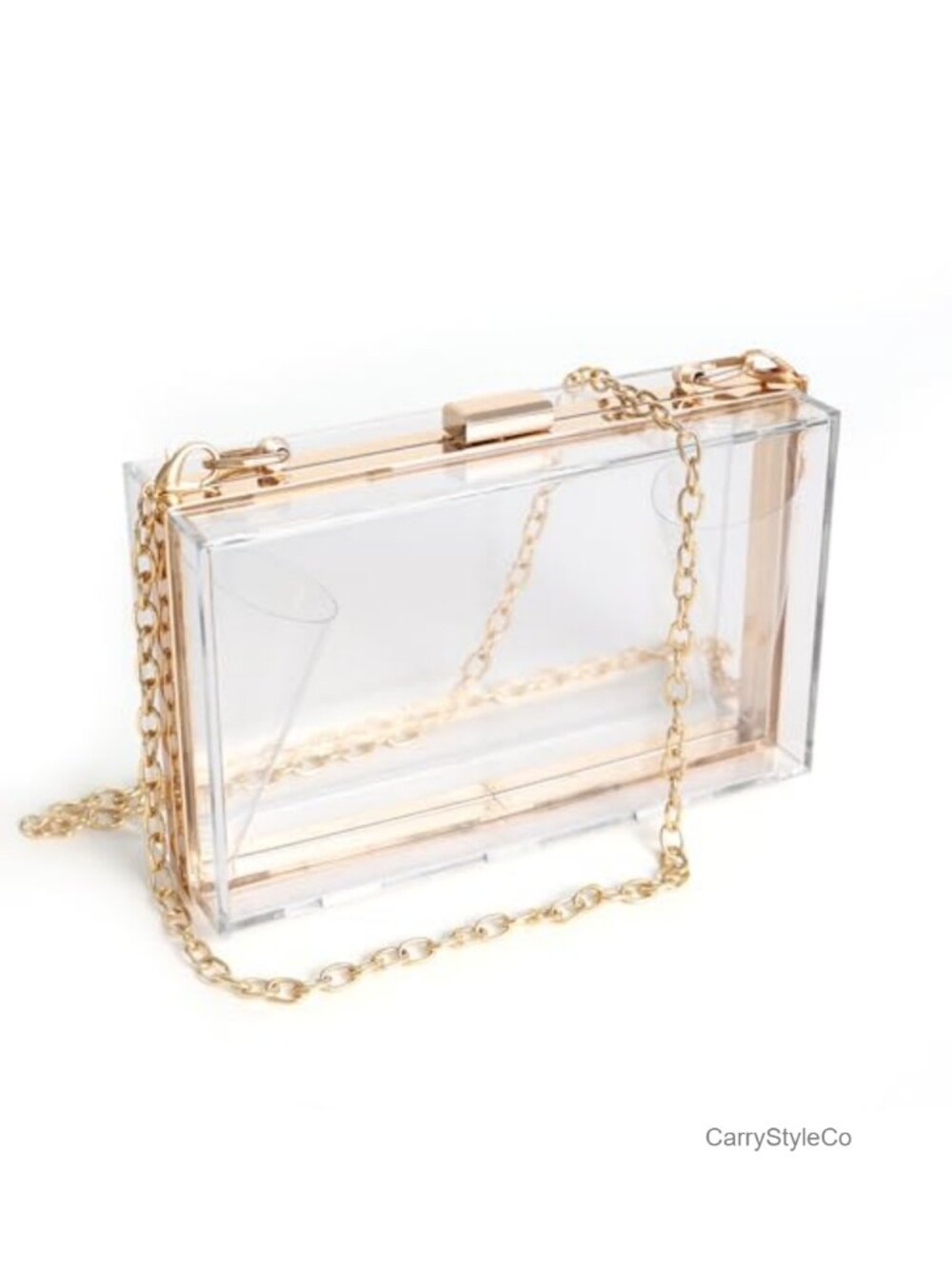 Clear Acrylic Purse Stadium Crossbody Clutch for Women